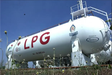 Bồn LPG /NH3 loại 50 tấn Model : PTG-50/18, WP 1.8Mpa.