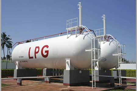 Bồn LPG 10 tấn LPG 10T220D, V: 21,6m3, WP1.8Mpa, kiểu nằm